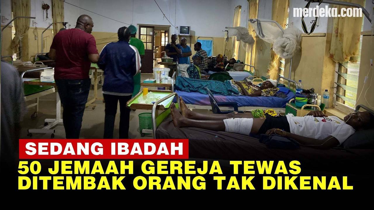 VIDEO: Serangan Brutal Kelompok Bersenjata Tewaskan 50 Jemaah Gereja di Nigeria