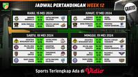 Jadwal Live Streaming IBL Tokopedia 2024 Week 12 di Vidio. (Sumber: dok. vidio.com)