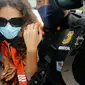 Heather Mack, warga Amerika Serikat pembunuh ibu kandung dalam koper di Bali. (Firdia Lisnawati/AP)