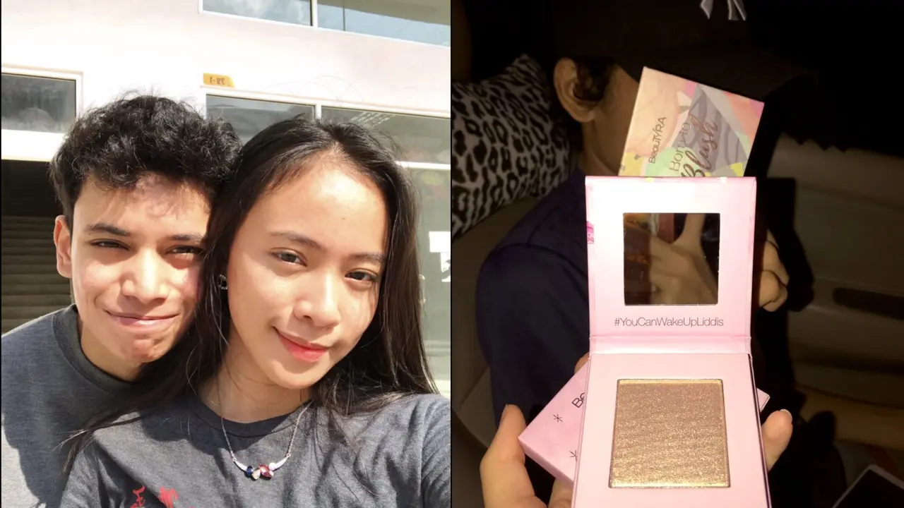 Viral pria hadiahkan make up untuk pacar