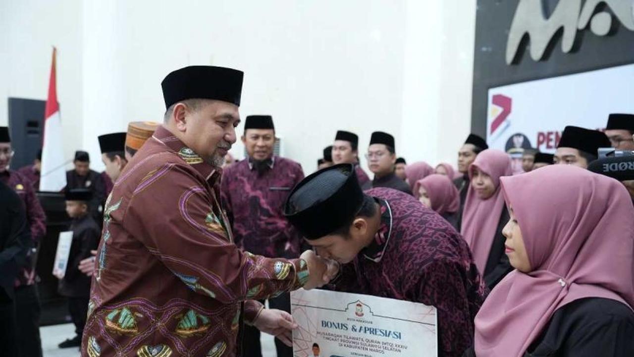 Pemkot Makassar Beri Bonus Kafilah MTQ, Target Juara Umum Tingkat Provinsi
