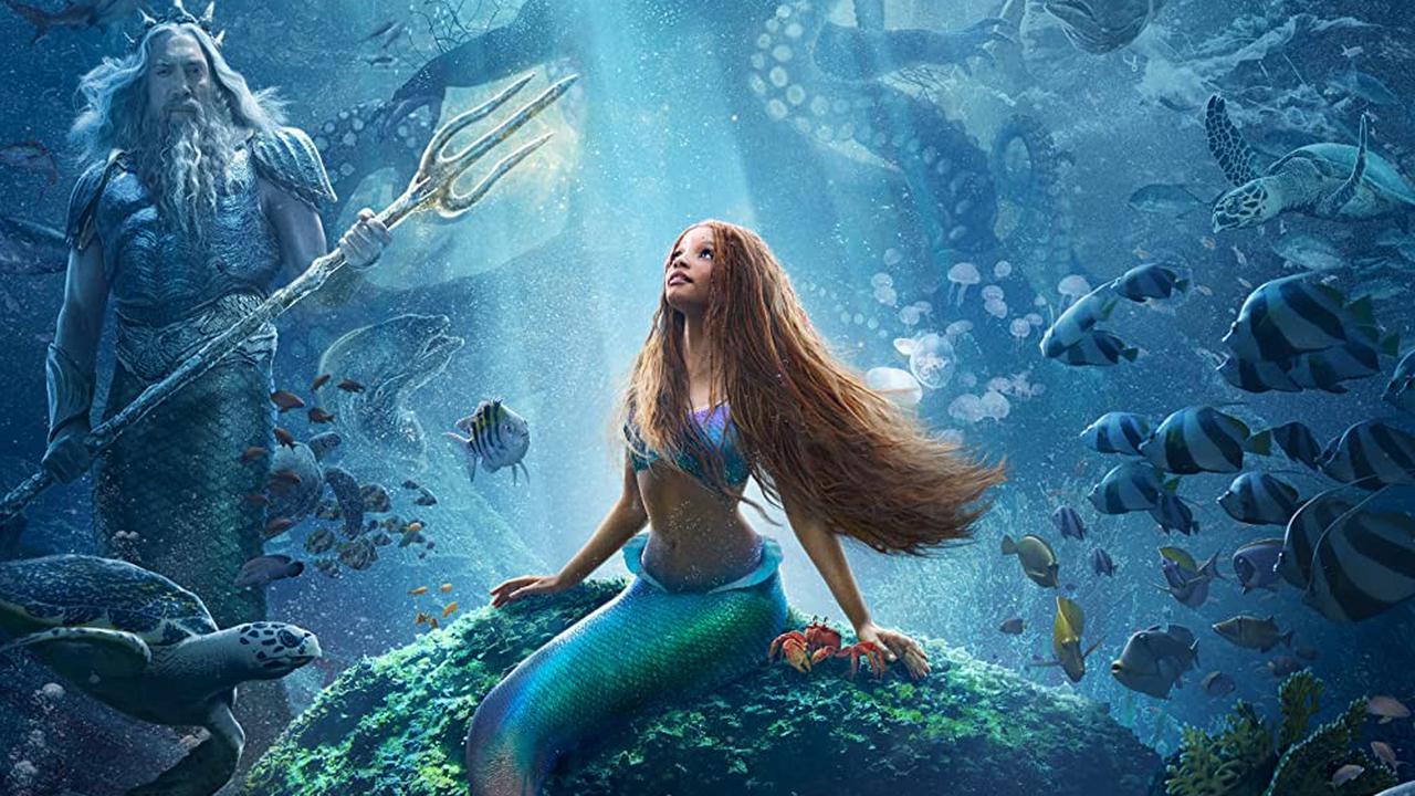Poster film The Little Mermaid 2023.