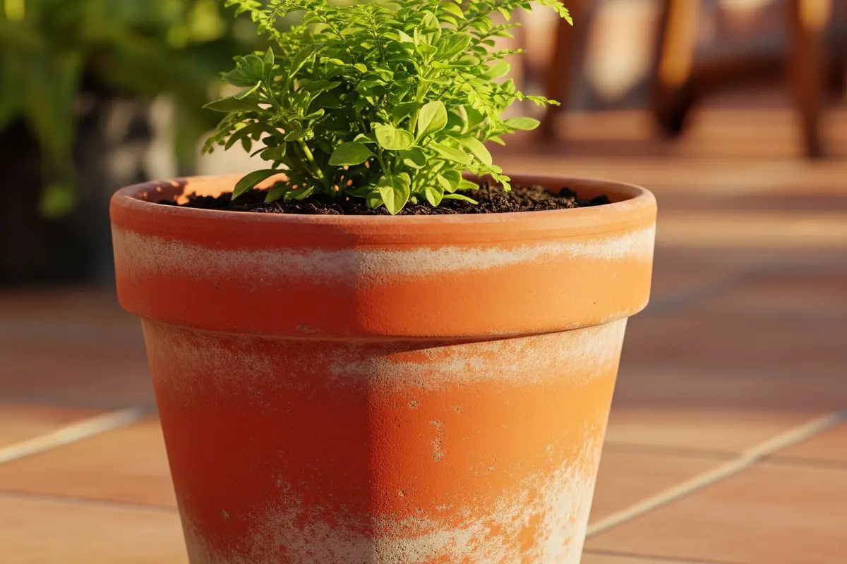 Model Pot Bunga dari Tanah Liat hingga Beton (Image by Gemini AI)