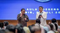 Momen Seskab Teddy-Pramono Anung Nostalgia Pertemuan 10 Tahun Lalu