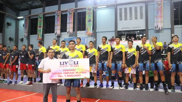 Ketua Umum PP PBVSI, Imam Soedjarwo memuji penyelenggaraan Liga voli (Livoli) Divisi Utama 2019 (Istimewa)