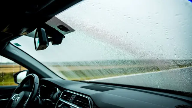 cara menghilangkan embun di kaca mobil