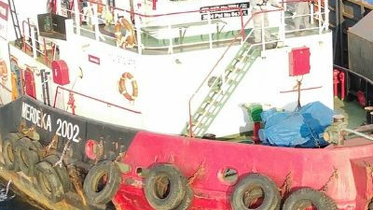 Bakamla RI Tangkap 3 Kapal Muatan Nikel Ilegal di Sulawesi Tenggara