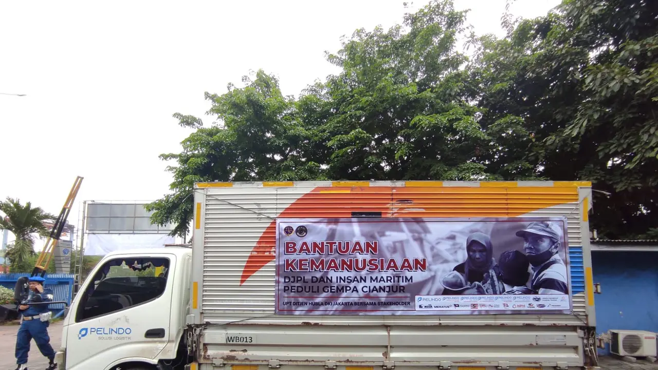 Kementerian Perhubungan cq Direktorat Jenderal Perhubungan kembali menyalurkan bantuan kemanusiaan untuk korban musibah bencana alam gempa bumi di Cianjur, Jawa Barat