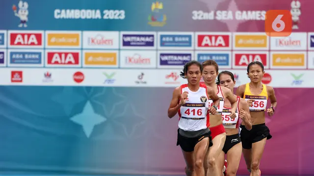 Foto: Finis Ketiga, Odekta Raih Perunggu di Nomor Lari 10.000 Meter SEA Games 2023