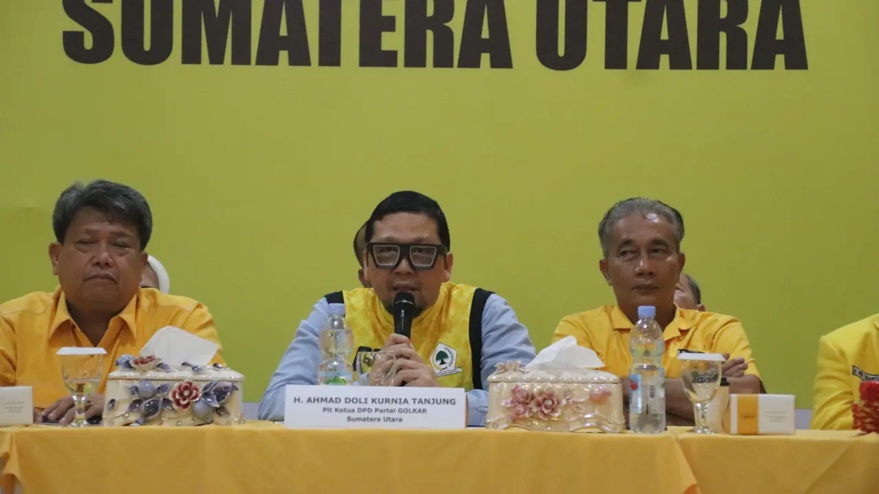Plt Ketua DPD Golkar Sumut Ahmad Doli Kurnia Tandjung. (Liputan6.com/Reza Efendi)