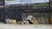 Seperti Ini Amukan Dahsyat Topan Meranti Saat Menerjang Taiwan