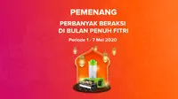 Selamat! Ini 2 Pemenang Beraksi di Bulan Penuh Fitri Periode 1 - 7 Mei 2019