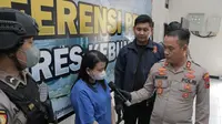 Polres Kebumen mengungkap kasus investasi bodong modus investasi kripto atau uang digital yang dilakukan oleh mantan TKW, dengan nilai kerugian Rp200 miliar. (Foto: Liputan6.com/Humas Polres Kebumen)