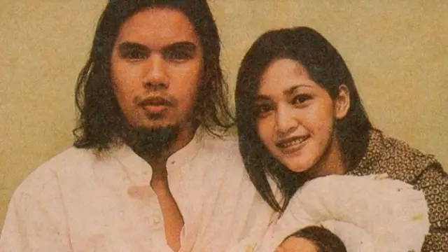 Potret Ahmad Dhani dan Maia Estianty bersama anak pertama (Sumber: Tiktok/@dm013023)