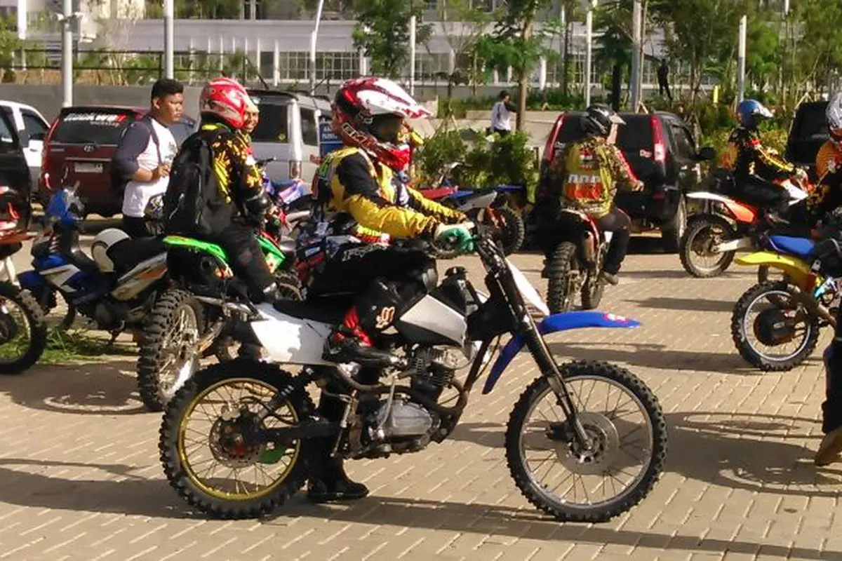 Tangerang 'Diserbu' 1.300 Motor Trail