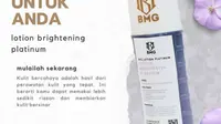 Akun ini berhasil mengubah cara kita memandang perawatan kulit melalui konten yang informatif, menghibur, dan menginspirasi. (Foto: Instagram/@lotion.bmg.original)