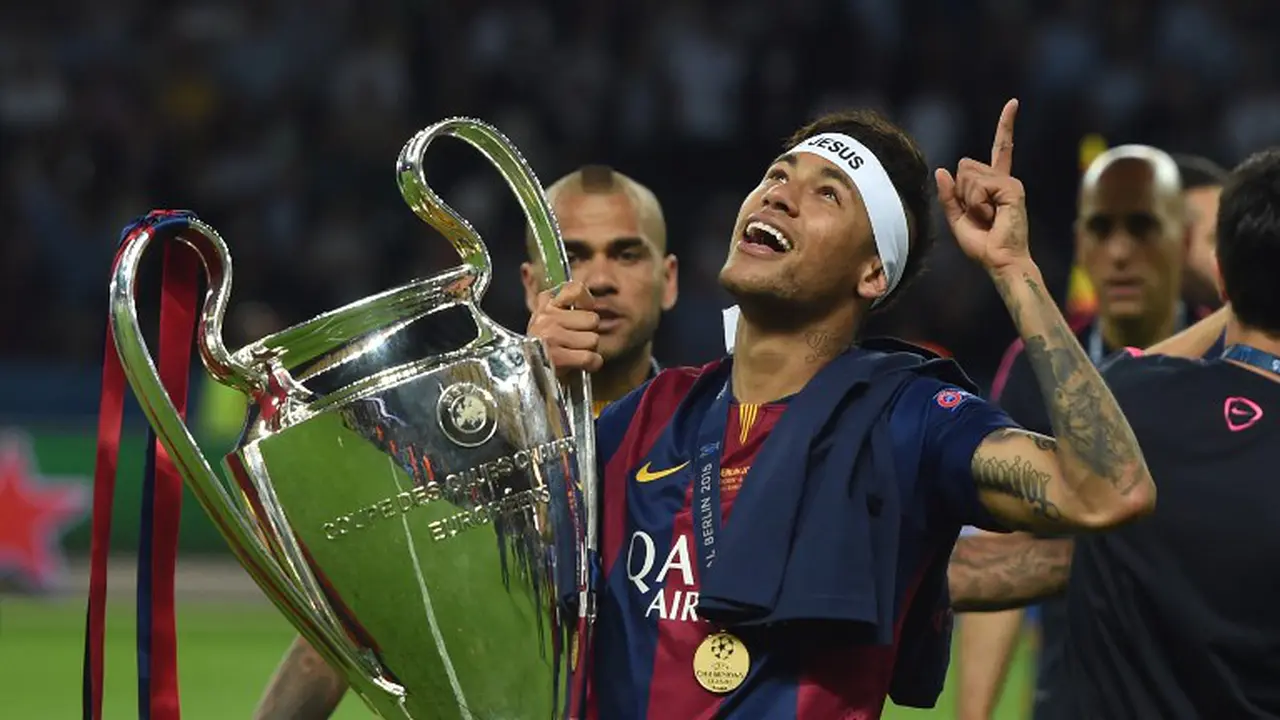 Neymar (AFP PHOTO / PATRIK STOLLARZ )