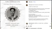 Pemakaman Vidi Aldiano Digelar Pagi Ini di Tanah Kusir