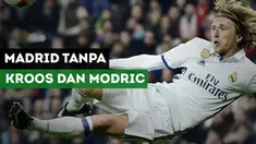 Real Madrid terancam tanpa Toni Kroos dan Luka Modric saat menghadapi Paris Saint-Germain.