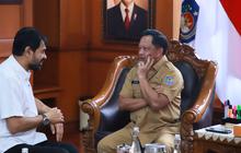 Gubernur Aceh Muzakir Sampaikan Selamat kepada Tito Karnavian atas Penganugerahan Gelar Adat dari Wali Nanggroe