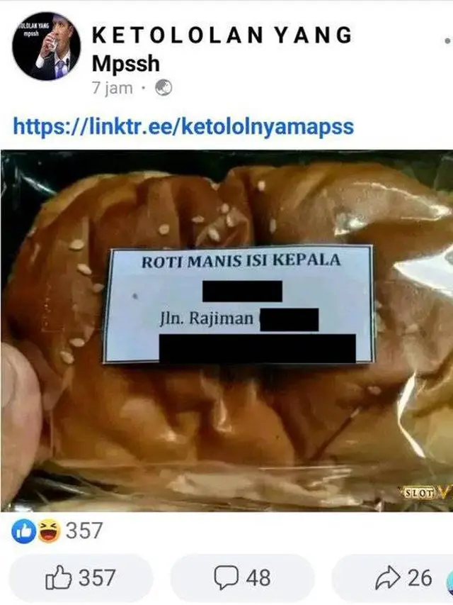 8 Potret Nyeleneh Tulisan di Bungkus Roti Ini Bikin Tepuk Jidat