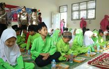 Sekolah di Inhu Hampir Ambruk, Jadi Sasaran Makanan Bergizi Gratis