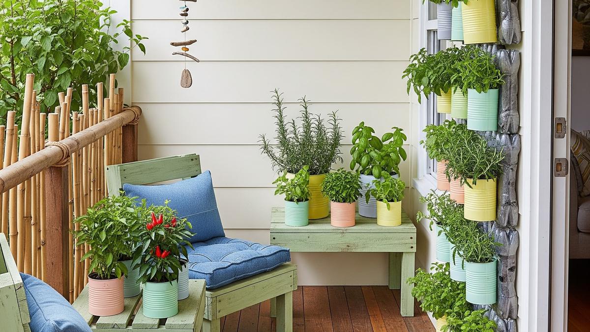 7 Teras Depan Rumah Sempit tapi Cantik dari Furnitur Daur Ulang Hemat Budget