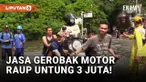 Jasa Gerobak Motor Raup Keuntungan 3 Juta Sejak Banjir Melanda