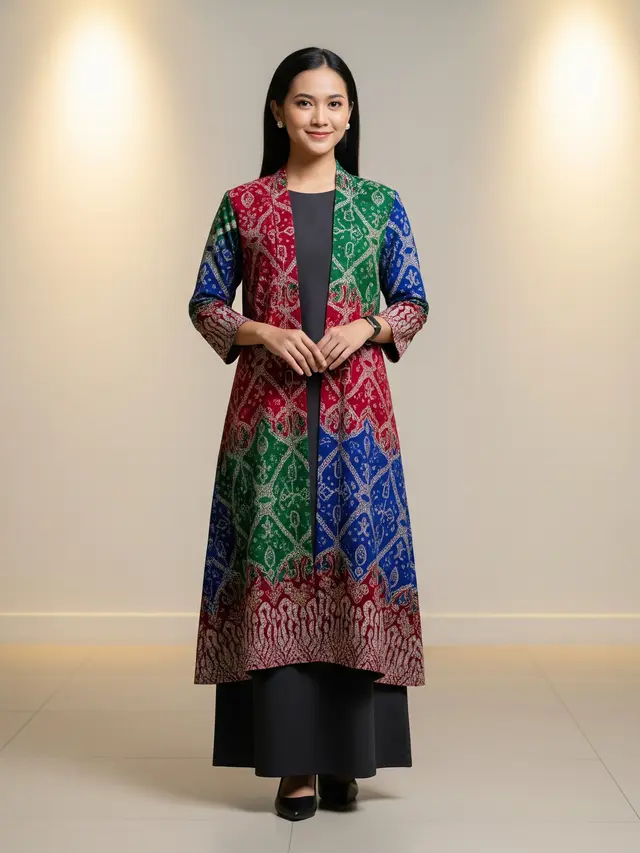 Inspirasi Outfit Natal Bernuansa Nusantara Model Outerwear Nusantara