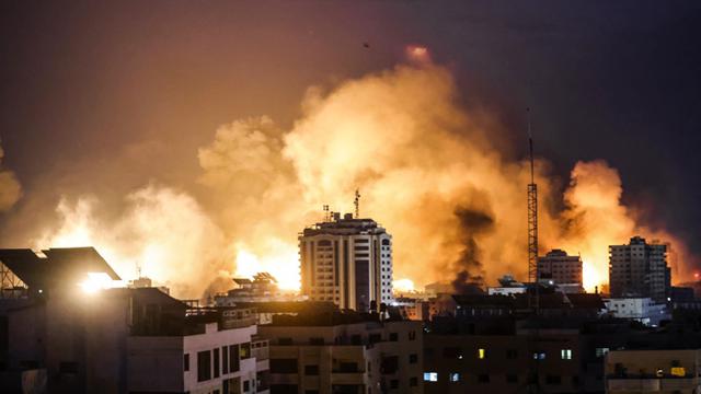 Israel Bombardir Gaza Palestina