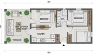 10 Contoh Rumah Kecil Ukuran 5x6 Meter Bisa 2 Kamar, Fungsional &amp; Estetik