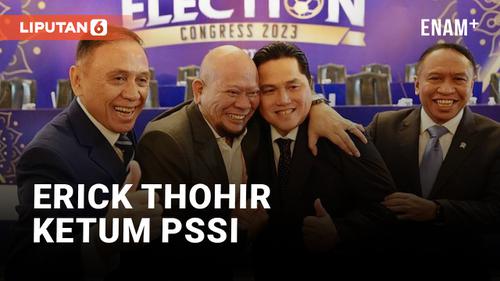VIDEO: Jadi Ketua Umum PSSI, Erick Thohir: Kita Bangun Sepak Bola Bukan Karena Saya, Tapi Karena Semua