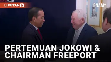 Jokowi Temui Bos Freeport di Amerika