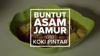 Buntut Asam Jamur Sedap di Lidah