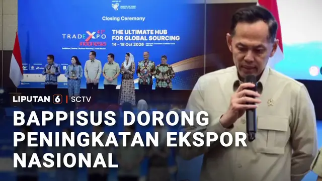 Transaksi Trade Expo Indonesia 2026 Lampaui Target, Bappisus Dorong Ekspor Nasional