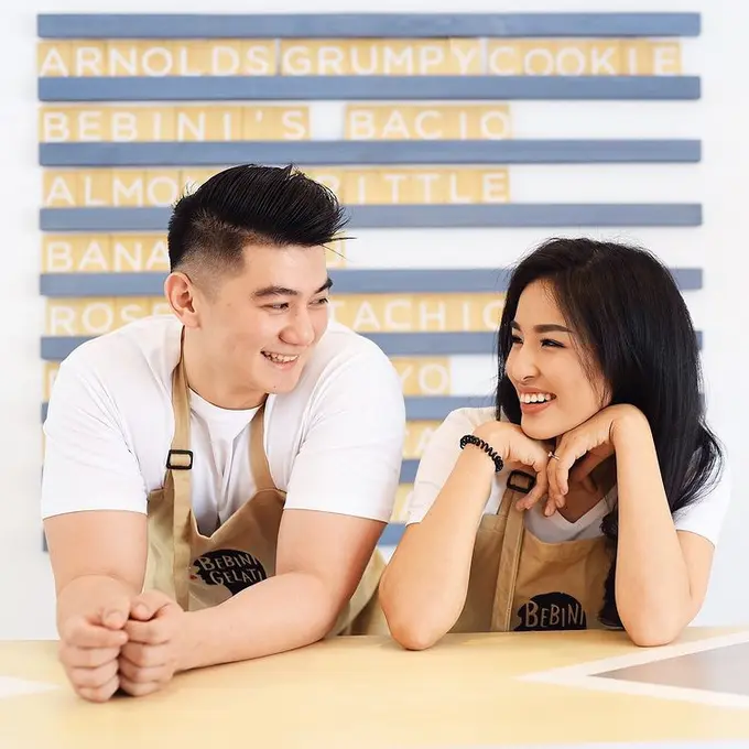 Chef Arnold dan istrinya Tiffany Soetanto (Foto: Instagram/tiffanysoetanto)