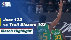Berita Video Highlights NBA, Utah Jazz Permalukan Tamunya Portland Trail Blazers 122-103