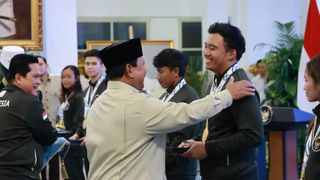 Prabowo Beri Bonus untuk Atlet Peraih Medali di SEA Games Thailand