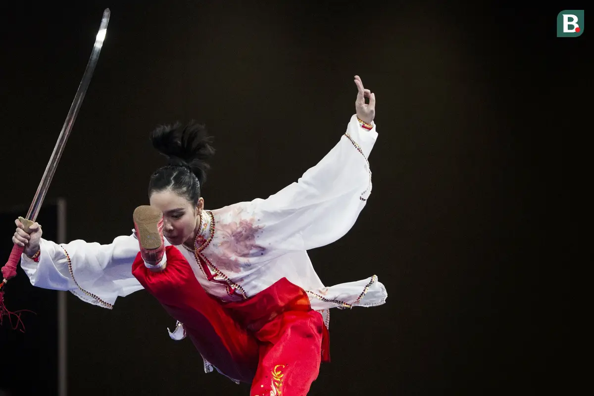 Wushu Putri Indonesia : Lindswell Kwok