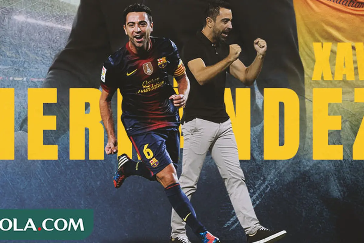 Ilustrasi - Xavi Hernandez
