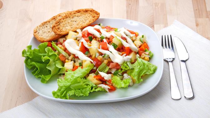 Resep Salad Sayur untuk Diet Enak dan Mudah Dibuat 