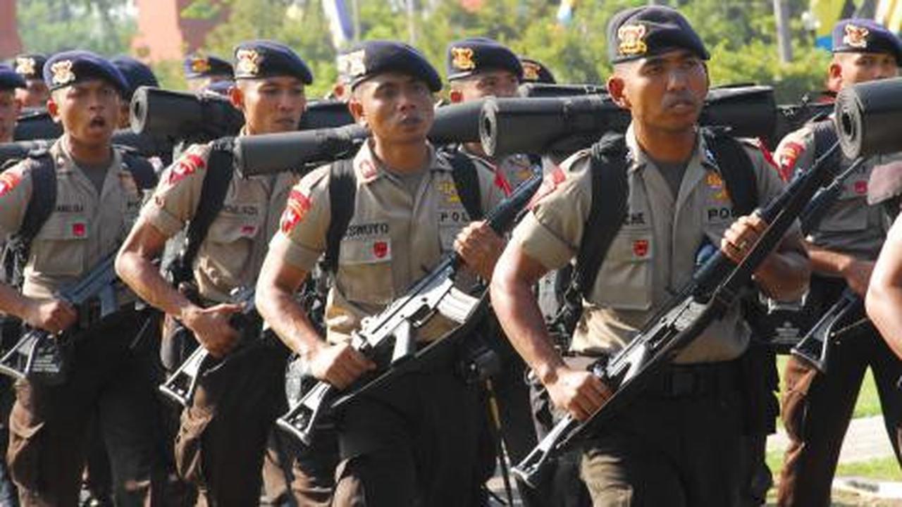 Brimob bersenjata amankan jalur mudik lintas Sumatera