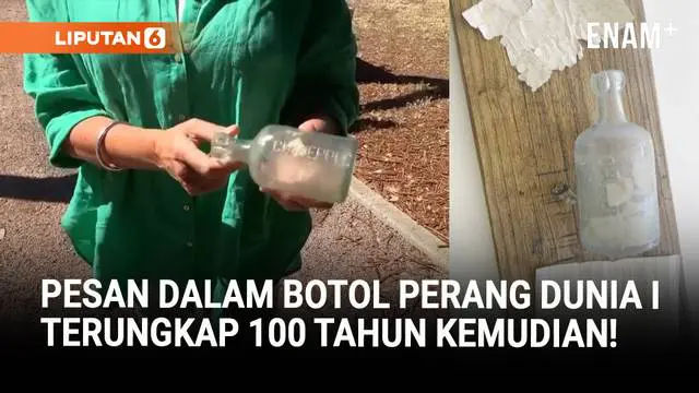 Surat Prajurit Perang Dunia I Ditemukan di Pantai Australia Setelah 100 Tahun