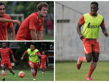 Pada bursa transfer Torabika Soccer Championship 2016, Persija Jakarta berencana melakukan pembenahan skuat dengan menambah pemain asing. Berikut 5 pemain asing yang sedang mengikuti seleksi bersama Macan Kemayoran. (Bola.com/Vitalis Yogi Trisna)