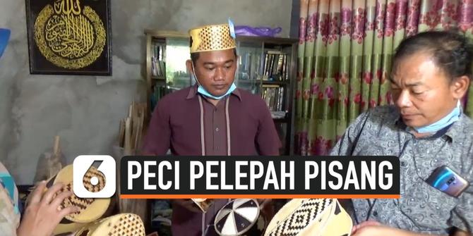 VIDEO: Songkok atau Peci Pelepah Pisang yang Laris Saat Ramadhan