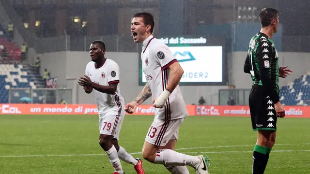 AC Milan, Sassuolo, Serie A