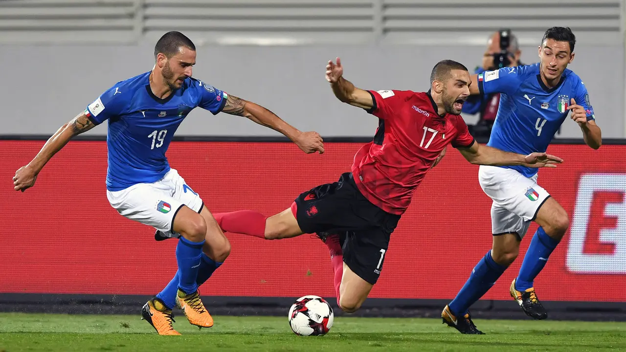 Italia, Albania, Kualifikasi Piala Dunia 2018