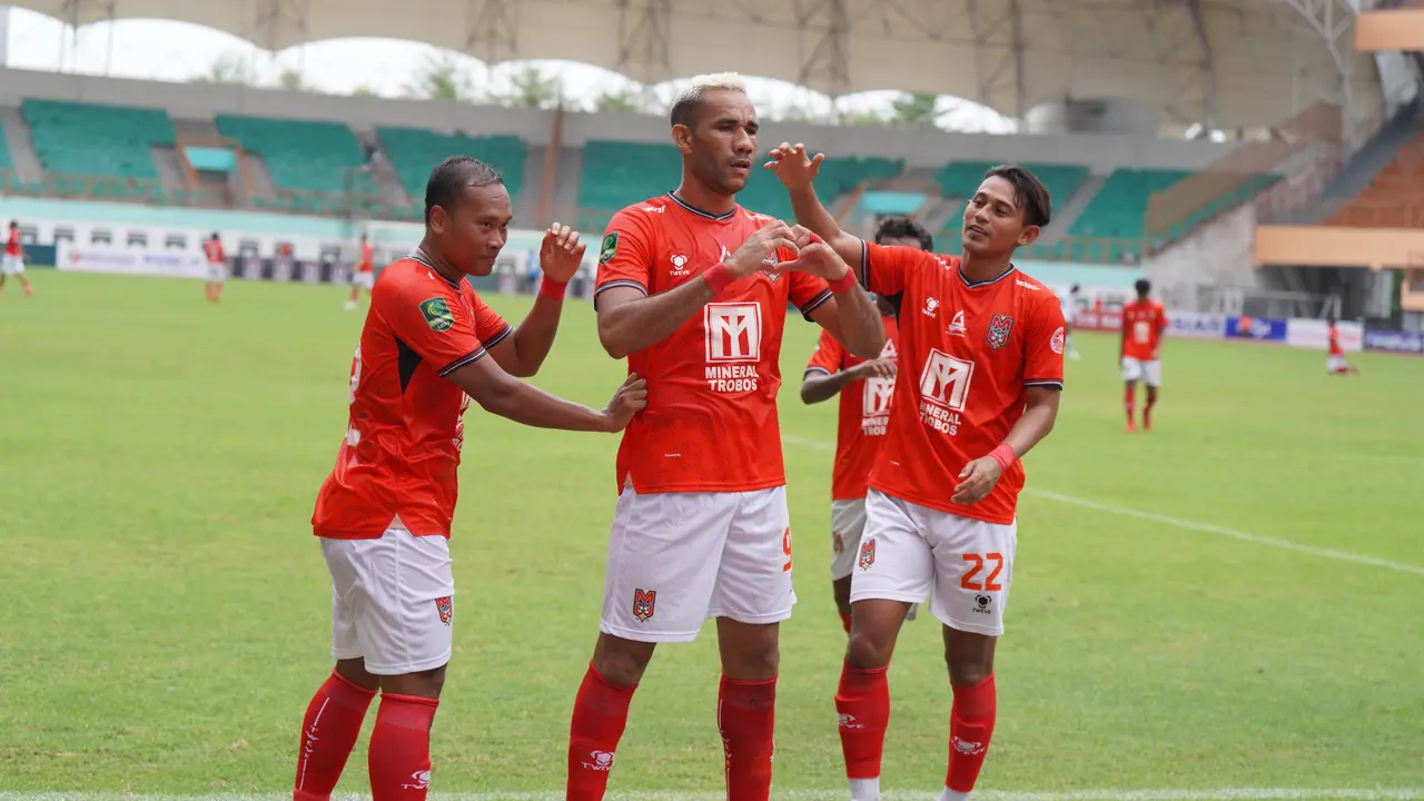FOTO Malut United sukses melibas PSKC Cimahi pada lanjutan penyisihan grup Pegadaian Liga 2 2023/2024