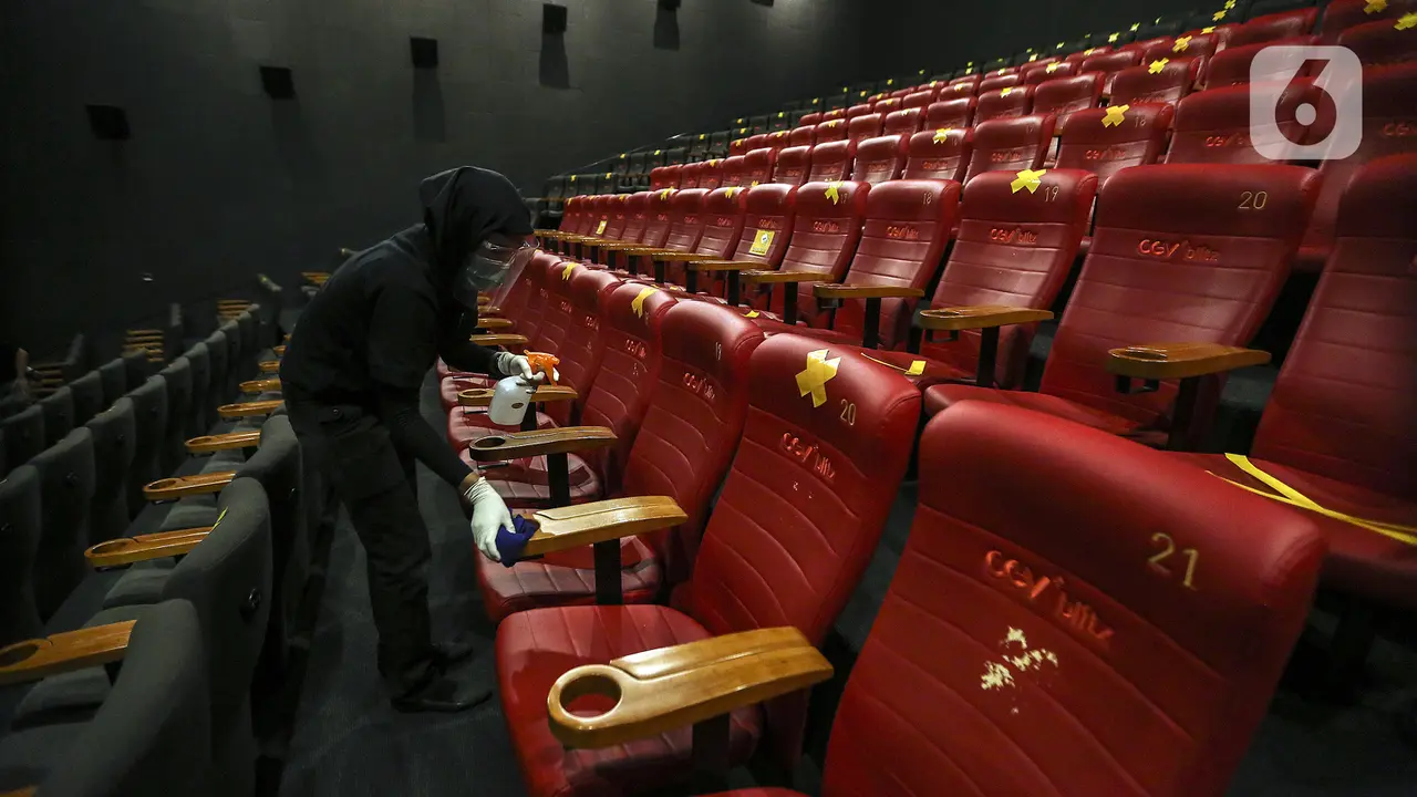 FOTO: Layanan Sewa Studio Bioskop di Tengah Pandemi COVID-19