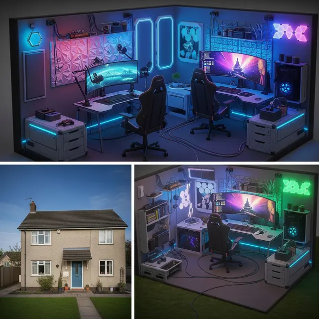 Model Rumah Type 36 dengan Area Gaming Room Multifungsi